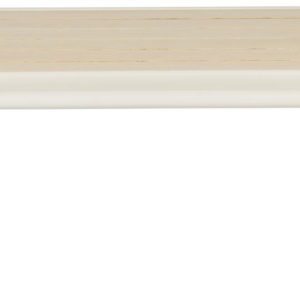 Udendørs sofabord Zuiver Vista perlemor aluminium ovalt stilrent design 110Ã62,5Ã32 cm vejrbestandigt havemøbel